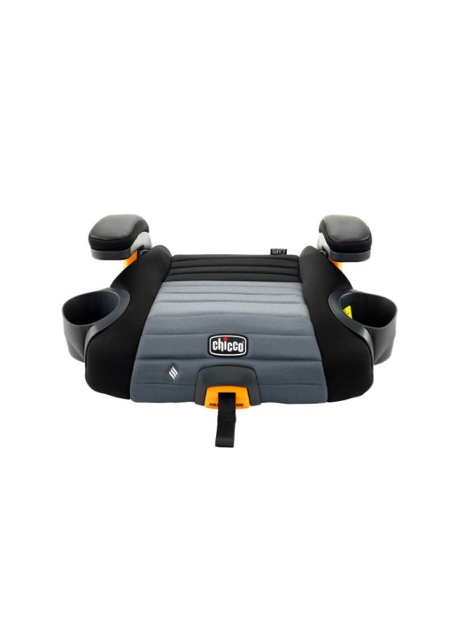 Chicco GoFit ClearTex Plus Backless Booster Car Seat, Obsidian - Image 2