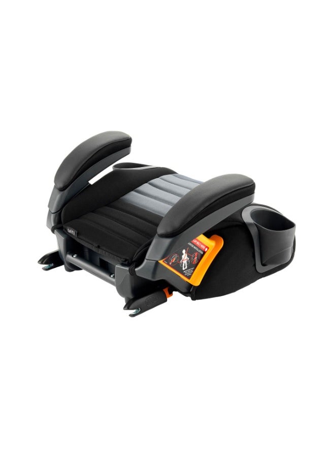 Chicco GoFit ClearTex Plus Backless Booster Car Seat, Obsidian - Image 5