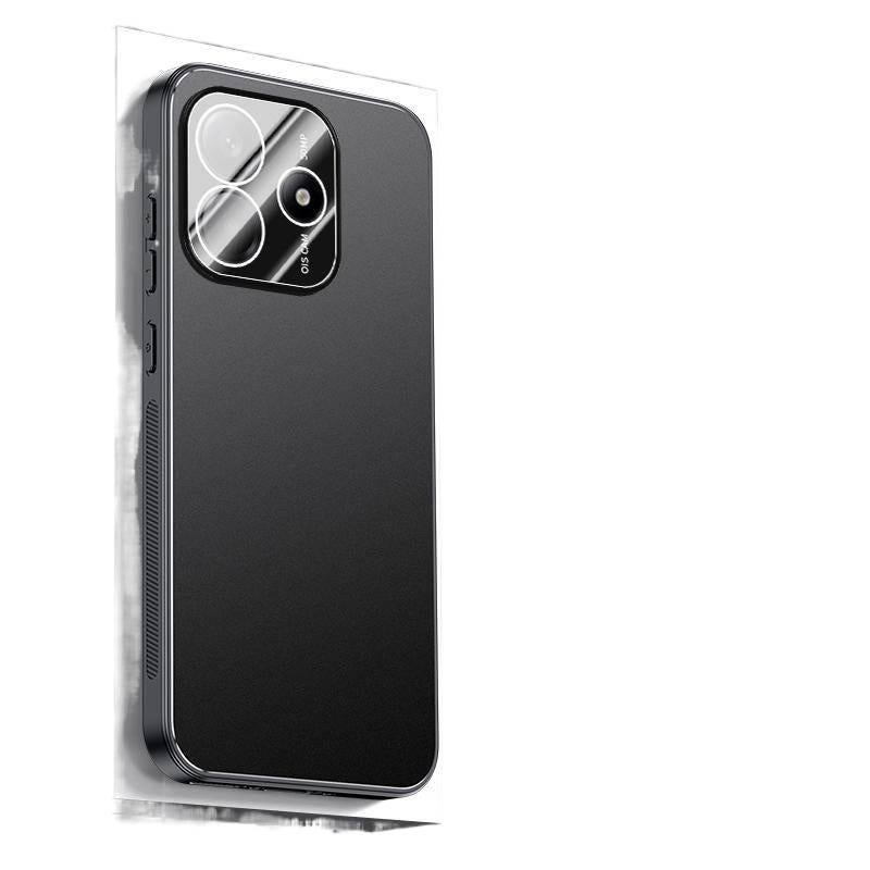 LS Aluminum Alloy Protective Case for Redmi Note 15 with Drop Protection and Kickstand plus Shockproof plus Full Coverage plus Matte Finish in Black - Image 3