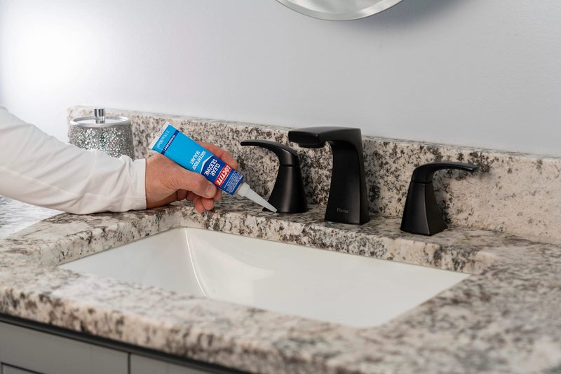 Loctite Silicone Sealant, Clear, 2.7 fl oz Tube, 1 Pack - 100% Waterproof Sealant for Glass, Ceramic, Wood, Plastic & More - Image 4