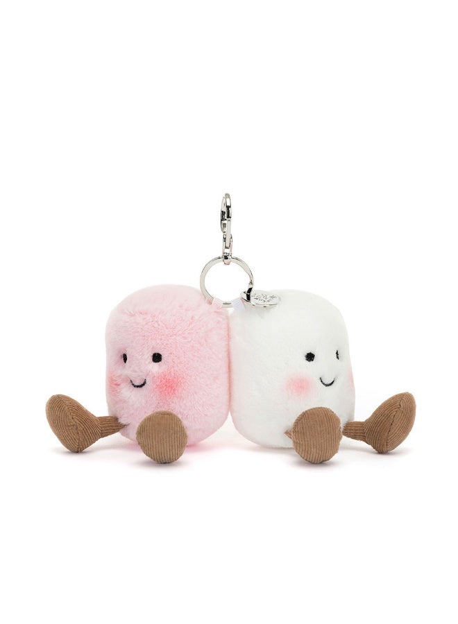 Jellycat Plush Pendant Series — Marshmallow Plush Charm，Suitable for Key Chains, Bags, Mobile Phone Cases, Zipper Handles, Car Interior Decoration, etc. - Image 2