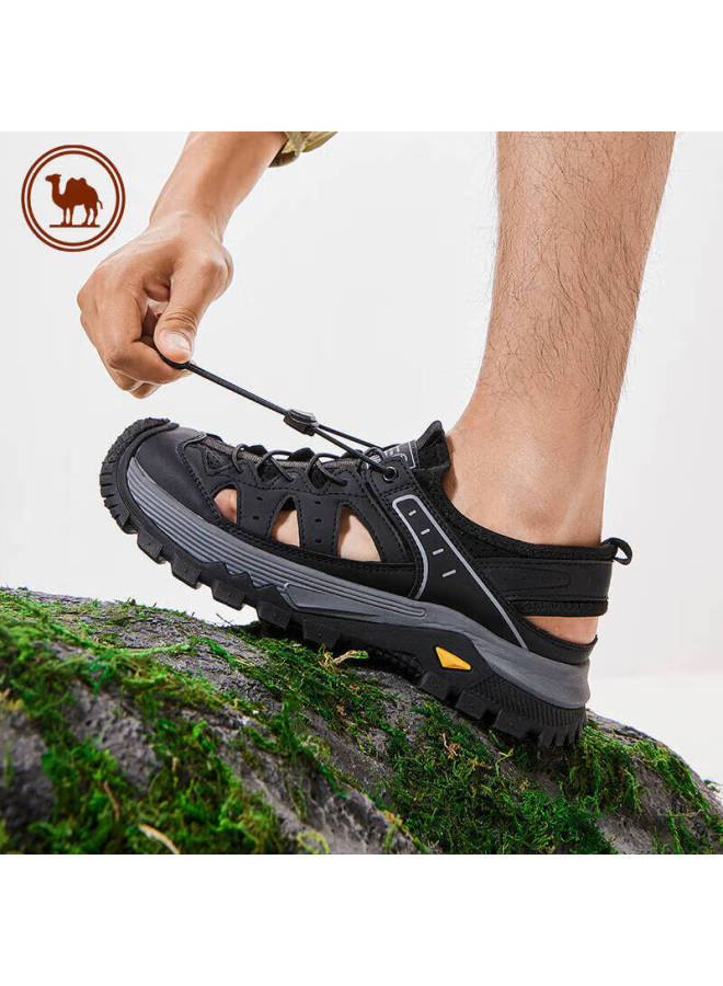 CAMELJEANS Camel Men's Outdoor Hiking Camping Water Shoes Breathable Sandals P15m342011 Dawn Green 42 - Image 1