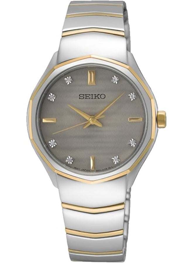 Seiko SUR616P1 Women's Quartz Stainless Steel Watch