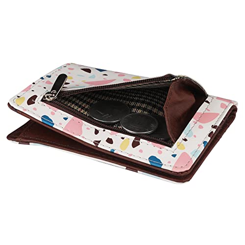 ShopMantra Girls Wallet | Chic Terrazzo Print Bifold Purse | Compact Travel Accessory for Teens & Women - Image 3