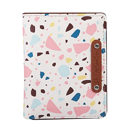 ShopMantra Girls Wallet | Chic Terrazzo Print Bifold Purse | Compact Travel Accessory for Teens & Women - Image 1