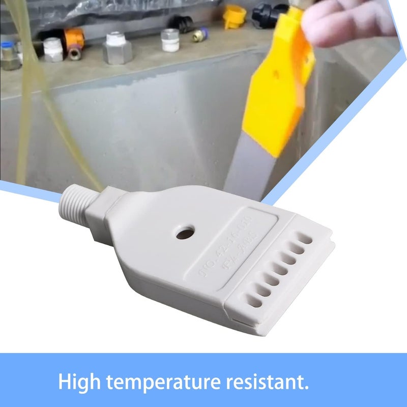 Aopin G1/4 Male ABS Wind Nozzle - Flat Orifice, Suitable for Compressed Air Machine, Dust Removal, Air Drying - Image 5