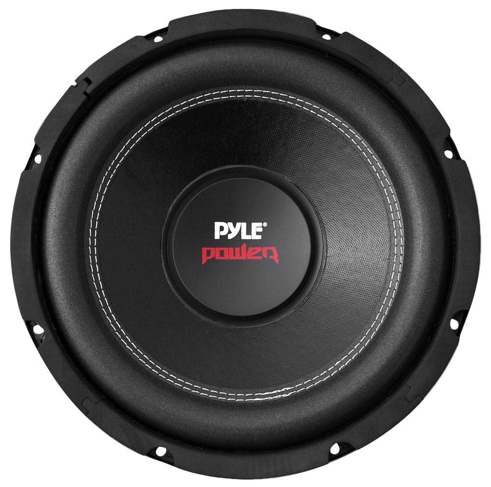 Pyle 10" Car Audio Speaker Subwoofer - 1000 Watt High Power Bass Surround Sound Stereo Subwoofer Speaker System - Non Press Paper Cone, 90 dB, 4 Ohm, 50 oz Magnet, 2 Inch 4 Layer Voice Coil - PLPW10D