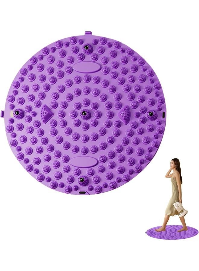 Generic Massage Mat Acupressure Foot Mat Reflexology Walking Plate Magnetic Therapy Acupressure Disc Pressure Point Pads Board  - Image 1