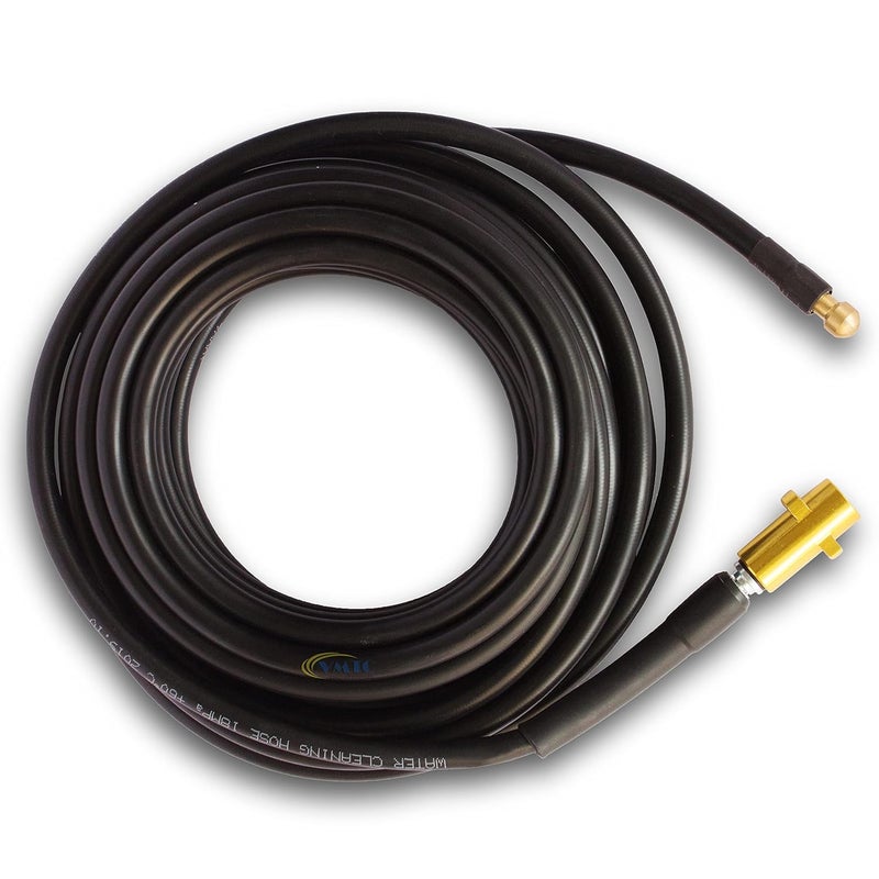 VMTC مجموعة تنظيف أنابيب التصريف VMTC متوافقة مع غسالة الضغط كارتشر K1K7 ملحق بندقية غسيل السيارات عالية الضغط 5 متر - Image 1