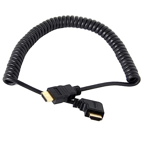 chenyang HDMI to HDMI 1.4 Stretch 90 Degree Right Angled Extension Cable 4K@60hz 1.2M - Image 5