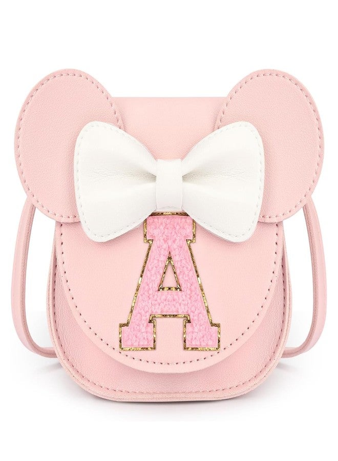 CoolShef Toddler Purse for Girls - Birthday Gift for 3-8 Year Old Girl - Cute Mini Sling Bag/Side Bag/Crossbody Handbag - Kids Wallet Toy for Girls - Pink - Image 1