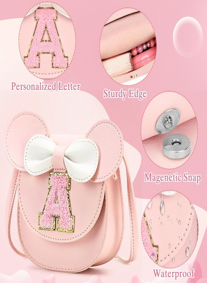 CoolShef Toddler Purse for Girls - Birthday Gift for 3-8 Year Old Girl - Cute Mini Sling Bag/Side Bag/Crossbody Handbag - Kids Wallet Toy for Girls - Pink - Image 3