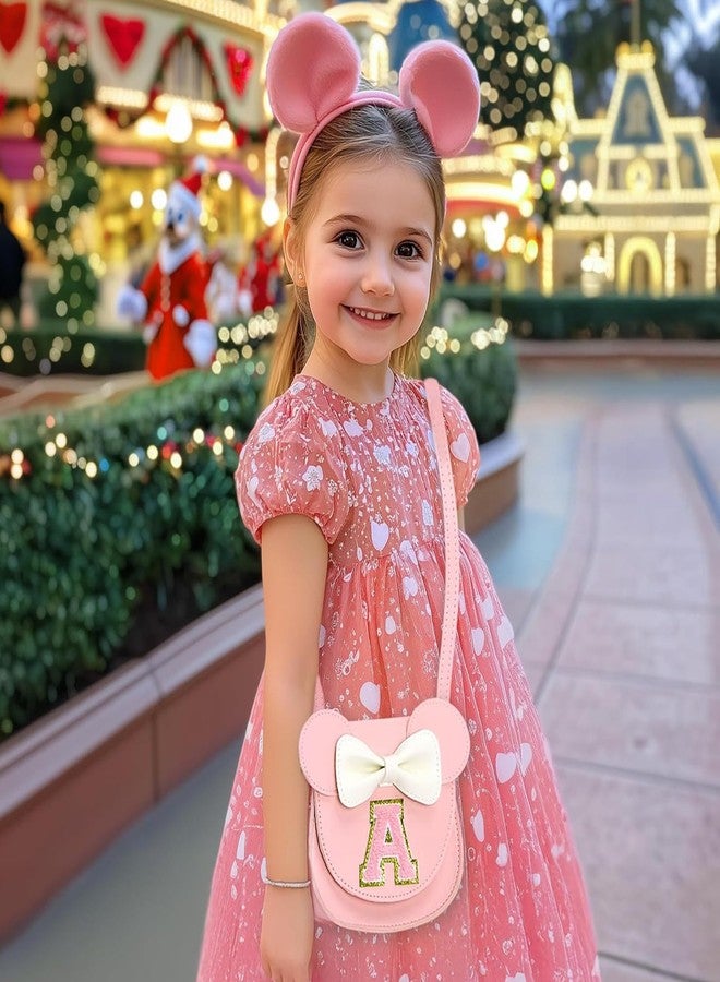 CoolShef Toddler Purse for Girls - Birthday Gift for 3-8 Year Old Girl - Cute Mini Sling Bag/Side Bag/Crossbody Handbag - Kids Wallet Toy for Girls - Pink - Image 2