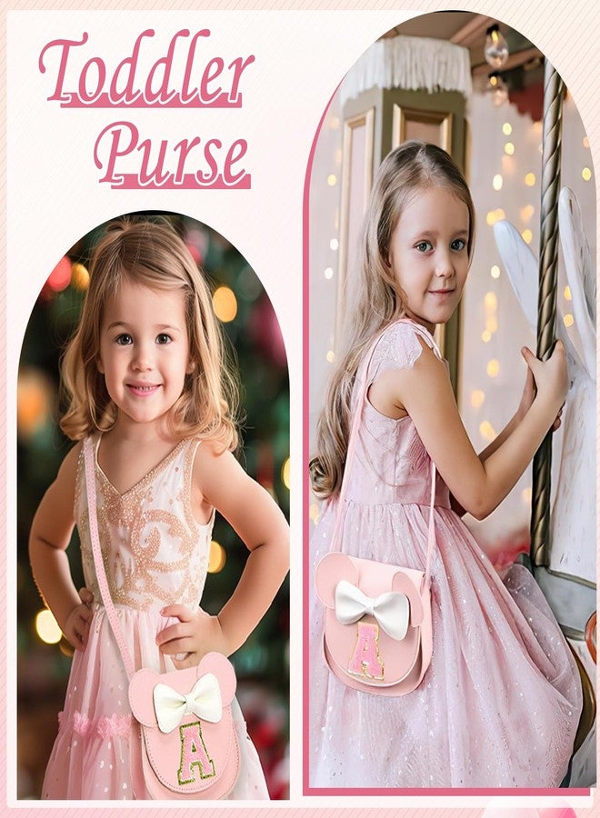 CoolShef Toddler Purse for Girls - Birthday Gift for 3-8 Year Old Girl - Cute Mini Sling Bag/Side Bag/Crossbody Handbag - Kids Wallet Toy for Girls - Pink - Image 5