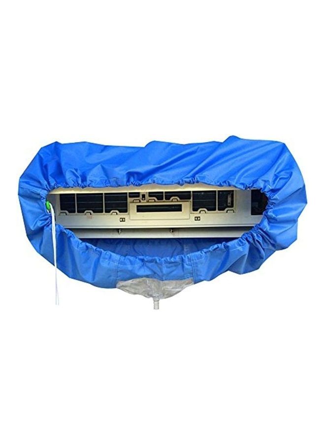 Air Conditioner Cleaning Cover Blue - Image 1