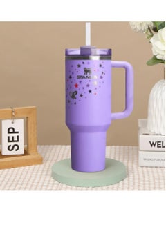 Stanley 40oz Quencher H2.0 Flowstate Tumbler – Olivia-Inspired Limited Edition Hydration Cup, Premium Stainless Steel Vacuum Insulated Travel Mug with Handle, Leak-Proof Lid & Reusable Straw – Keeps Drinks Hot or Cold for Hours -- Stylish Gift for Fans & Fitness Enthusiasts  - Image 3