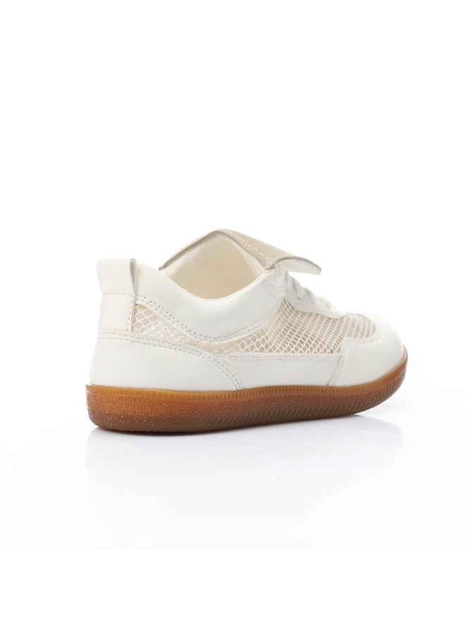 مستر.جو مستر جو حذاء رياضي شبكي أبيض من 3040 - Image 3