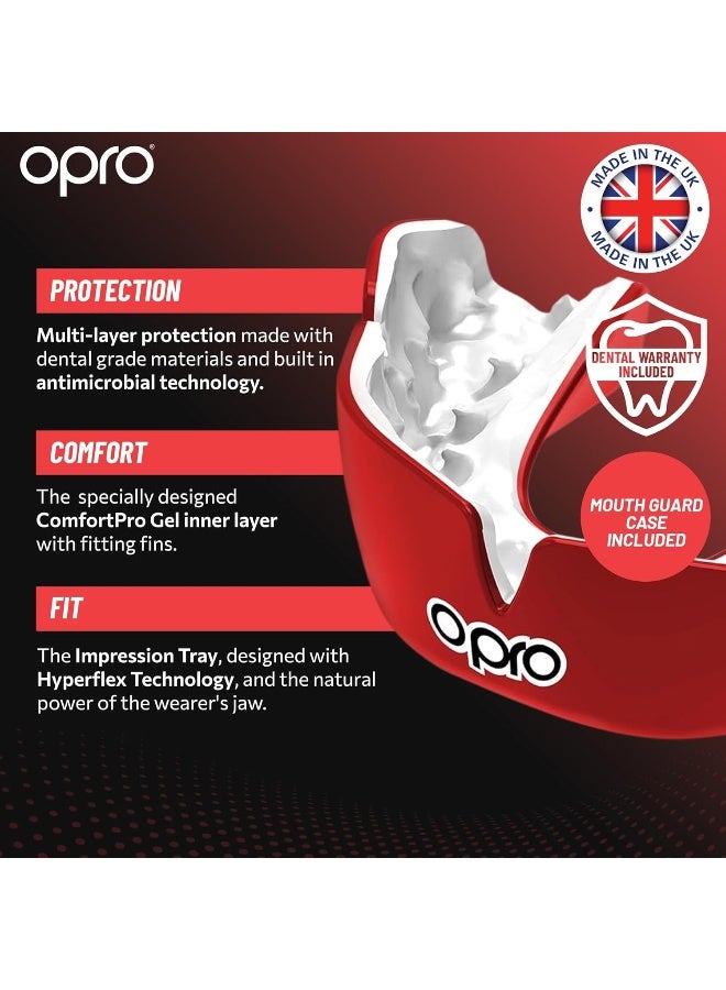 Nan OPRO New Instant Custom-Fit Mouth Guard, Dentist Mouthguard, Revolutionary Fitting Technology for Ultimate Comfort, Protection and Fit, Gum Shield for Football, Wrestling, Boxing (Clear, Adult) - Image 3