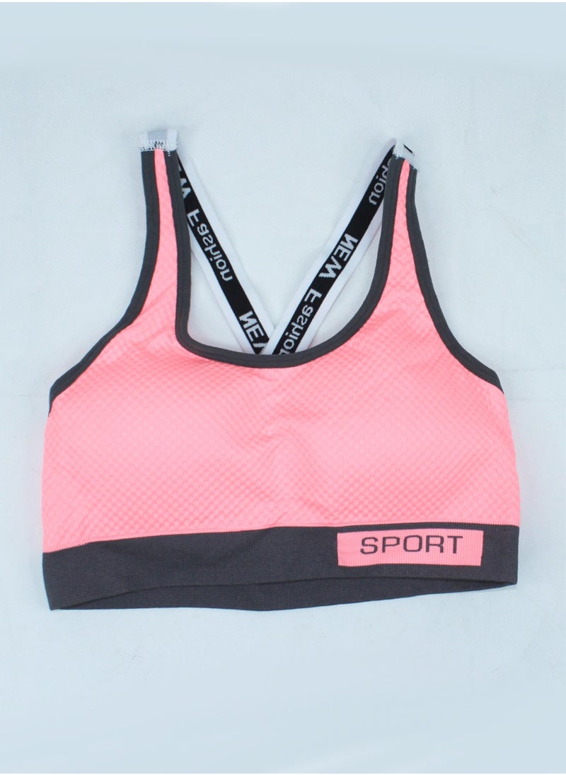 SPORT - Sports Bra Yoga top bra for gym activities high quality stretchable cotton fabric for flexibility and comfort odorless absorb your sweat without any smell skin friendly premium materiel - Image 1