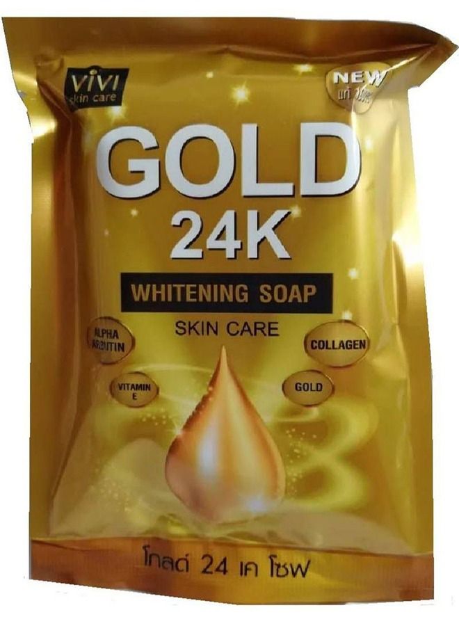 Gold 24K Skin Whitening Soap - 80gm