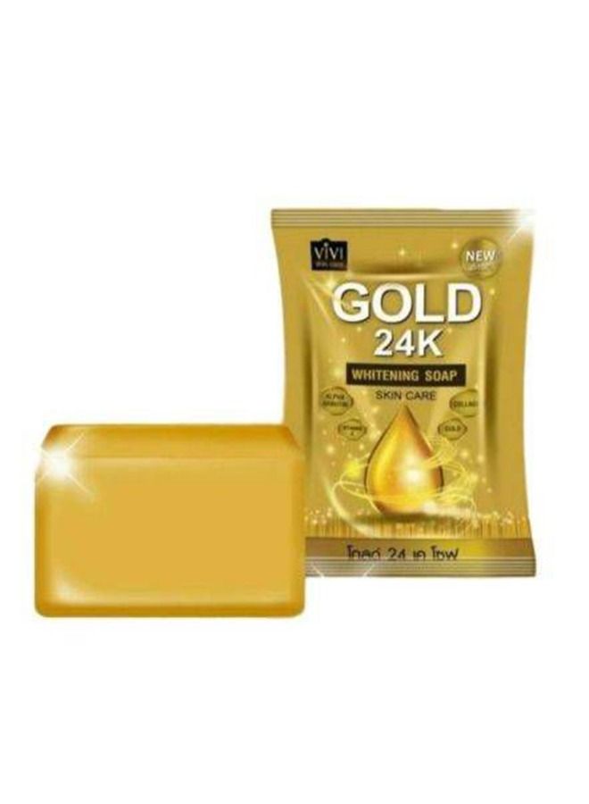 Gold 24K Skin Whitening Soap - 80gm
