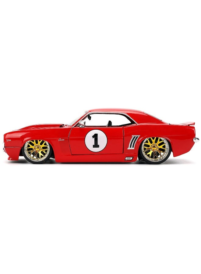 Jada Fast & Furious 1969 Chevrolet Camaro Die-cast Car (1:24, Red) - Image 3