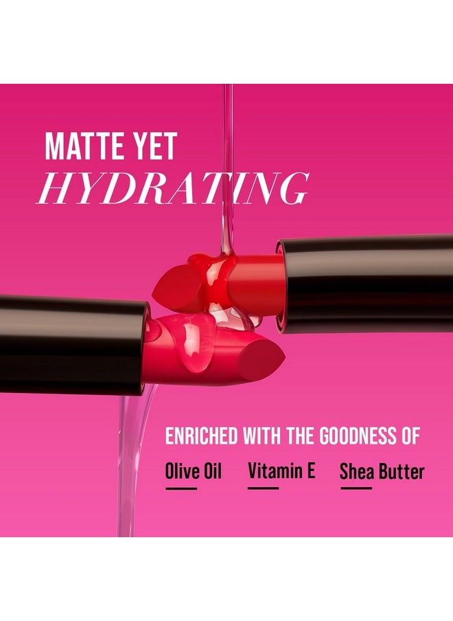 ماي جلام أحمر الشفاه Matte Rush Mini - تيبسي إن توسكانا (ظل النبيذ) | منتجات تجريبية حصرية بسعر خاص | مرطب، لون عالي المردود، أحمر شفاه رصاصي يدوم طويلاً | 2.5 جم  - Image 4