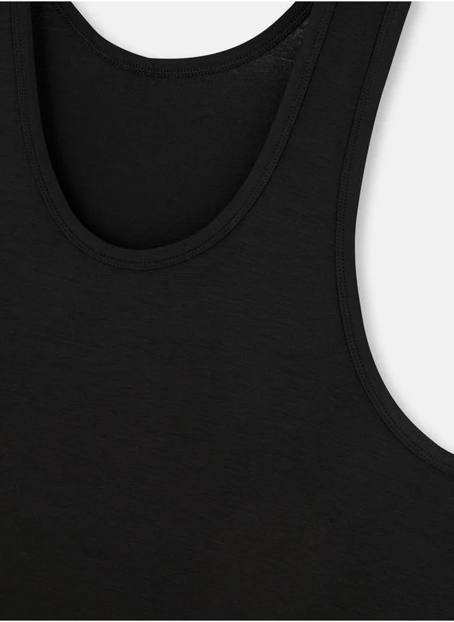 داجي Tank Top U-neck Modal Thin-Fixed Strap Underwear