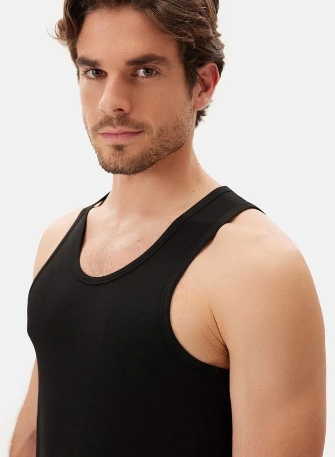 داجي تانك توب يو-نك مودال بحمالات رفيعة ثابتة