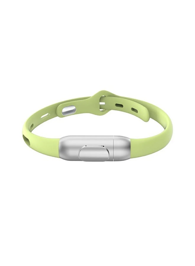 Adjustable Natural Mosquito Repellent Bracelet with Refill Sticks. Essential Oil Wristband for Safe Insect Protection for Kids and Adults - Image 1