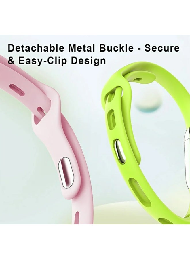 Adjustable Natural Mosquito Repellent Bracelet with Refill Sticks. Essential Oil Wristband for Safe Insect Protection for Kids and Adults - Image 5