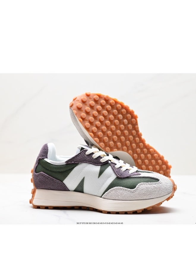 NB NB 327 Retro Classic Casual Sneakers Low Top Shoe Green  - Image 3