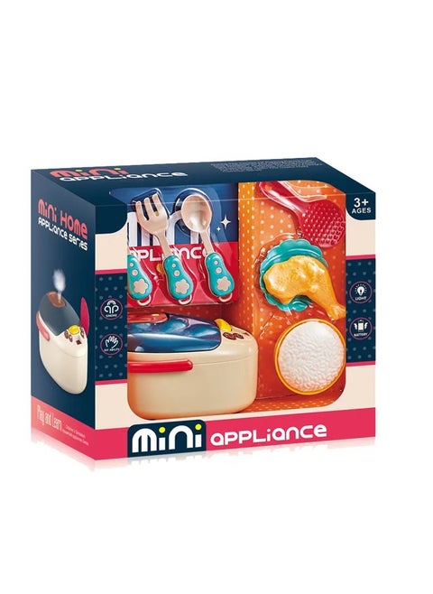 Kids Kitchen Playset, Cooking Pot with Tools and Food, Realistic Cooking Simulation with Sound and Light Effects, Designed with Child-Safe Materials, Attractive Colors and Perfectly Sized Tools for Little Hands, Designed with Child-Safe Materials, Perfect Addition to Any Playroom or Birthday Gift
