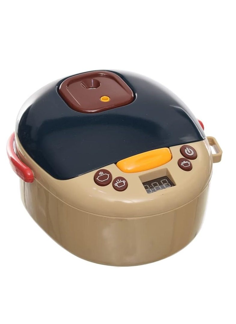 Kids Kitchen Playset, Cooking Pot with Tools and Food, Realistic Cooking Simulation with Sound and Light Effects, Designed with Child-Safe Materials, Attractive Colors and Perfectly Sized Tools for Little Hands, Designed with Child-Safe Materials, Perfect Addition to Any Playroom or Birthday Gift