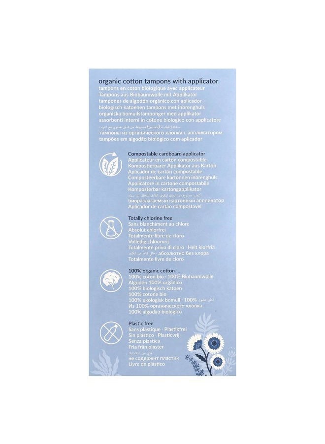 Natracare Tampons Super with Applicator 16 Ct (Pack of 3) - Image 2