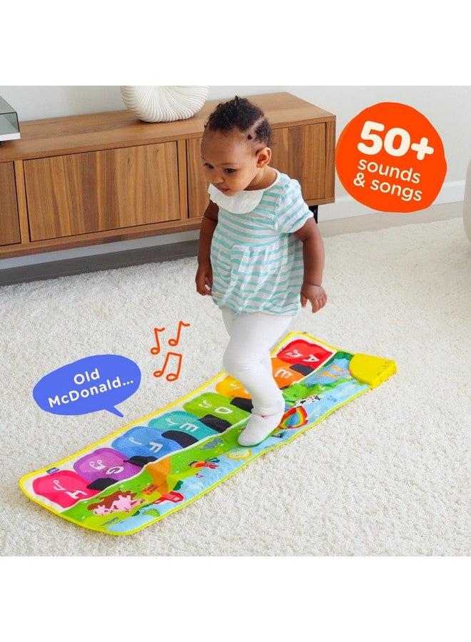 Move2Play , Double Sided Piano Mat, 50+ Sounds & Songs | Birthday Gift For 1 2 3 4+ Year Old Girls And Boys | Toy For Baby & Toddlers  - Image 5