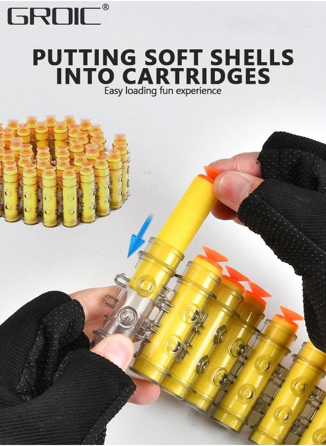 GROIC - M416 Toy Gun Soft Bullets,  M416 Electric Continuous Shell Throwing Soft Gun Toy, Toy Foam Blasting Gun, Shooting Games Machine Gun Toys M416 Soft Bullet Gun with Eva Soft Bullet and Accessories - Image 1