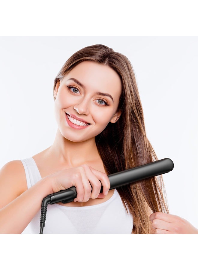 هوكو مكواة شعر احترافية hoco HP40 – 2 في 1 لفرد وتجعيد الشعر – تسخين سريع مع 6 مستويات ضبط – شاشة LED رقمية – سلك دوّار 360°- لون اسود - Image 3