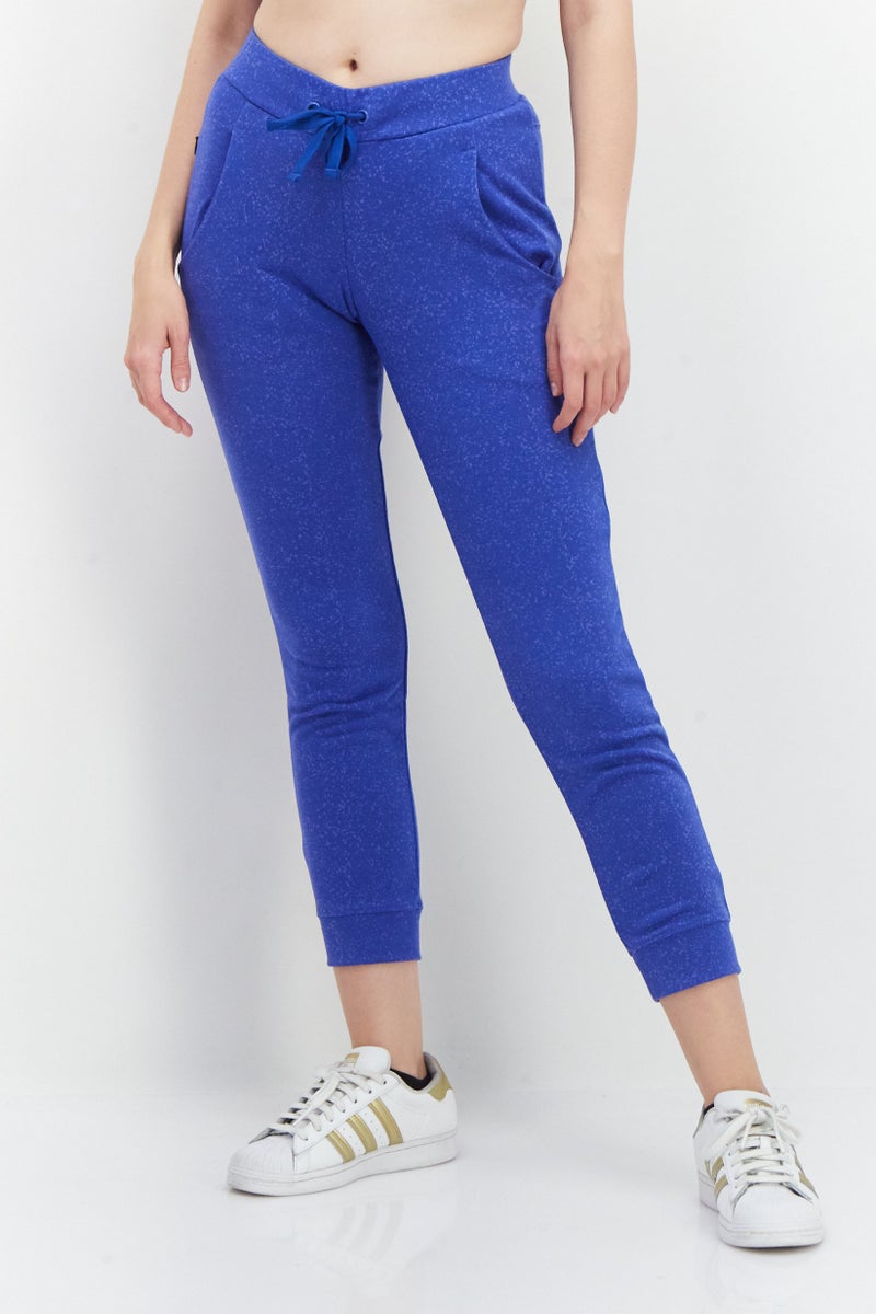 asics Women Sportswear Fit Training Sweatpants, Blue - Image 1