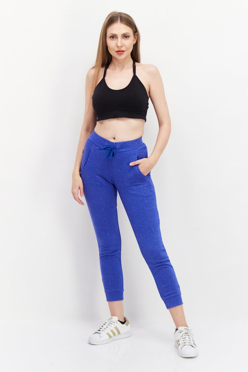 asics Women Sportswear Fit Training Sweatpants, Blue - Image 2