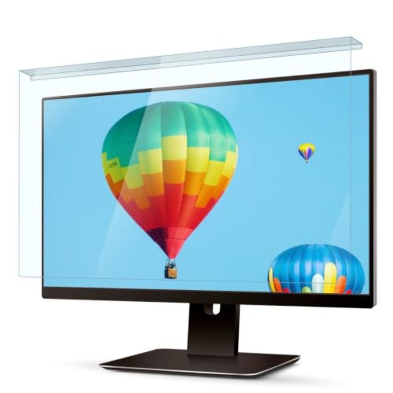 27 لوحة تقليل الضوء الأزرق لشاشة الكمبيوتر 26- Imac Blue Light Cut 99.9 واقي شاشة قابل للفصل للعناية بالعين من الأكريليك - Image 1