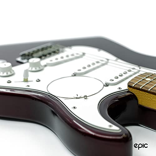 Epic Accessories 12-Pack .009 Gauge High E String Single Electric Guitar Strings Individually Wrapped 9 Gauge Pack of 12 - Image 4