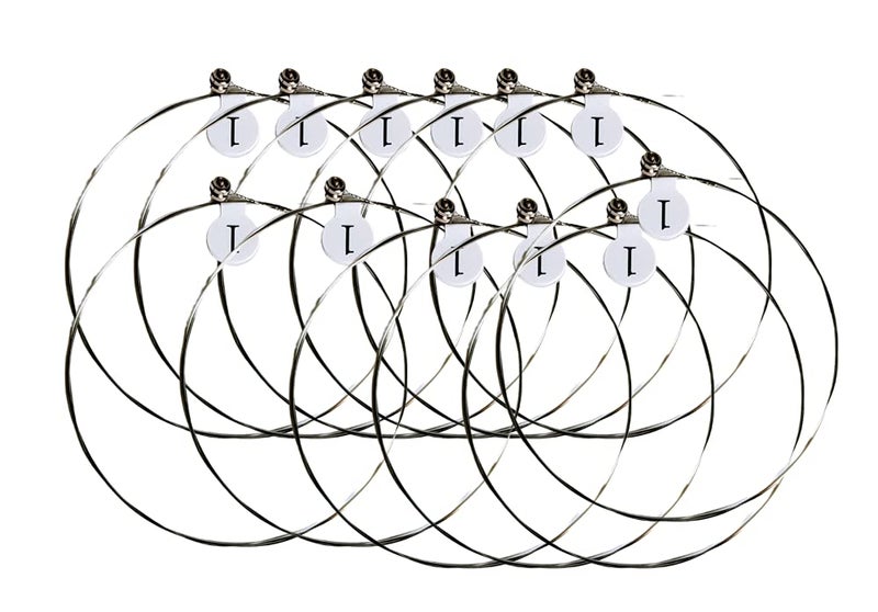 Epic Accessories 12-Pack .009 Gauge High E String Single Electric Guitar Strings Individually Wrapped 9 Gauge Pack of 12 - Image 2