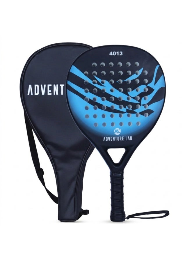 Carbon Fiber Paddle Tennis Racket, Lightweight, Durable Paddle Racquet for Power and Control, Professional Grade Paddle for Adults and Beginners