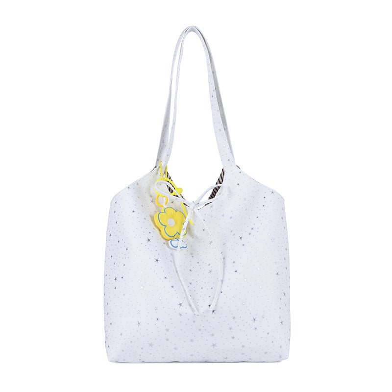 Original Star Shoulder Bag for Women, Casual Canvas Tote - Image 5