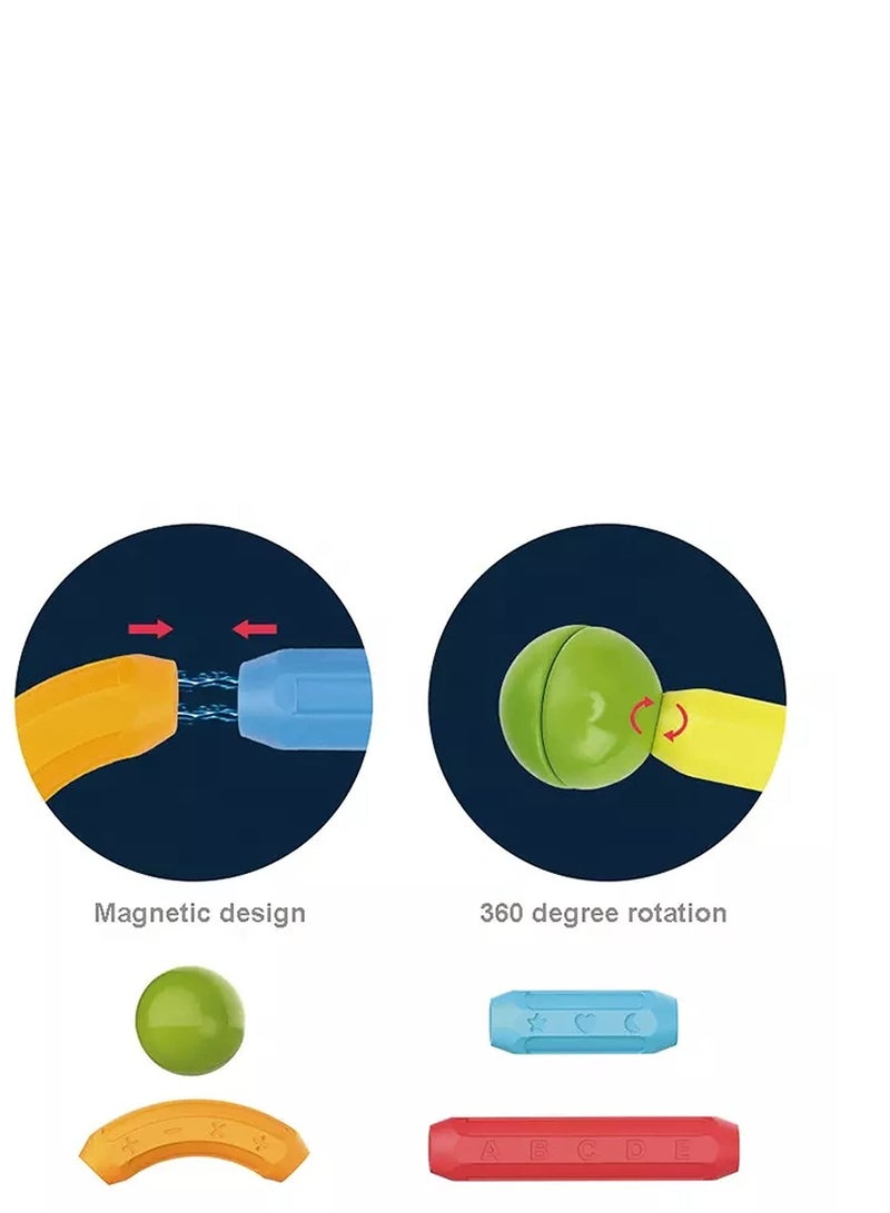 MAGNETIC STICKS Building Blocks - 38 PCS STEM Educational Toy for Kids I Magnetic Construction Learning Toy I Fun Creative Set for Boys  Girls Age 3+ - Image 5