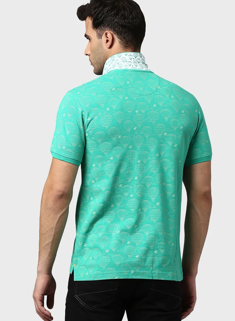 bhpoloclub Drifter Aop Print Polo
