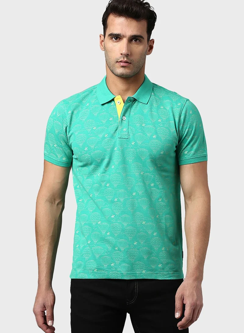 bhpoloclub Drifter Aop Print Polo