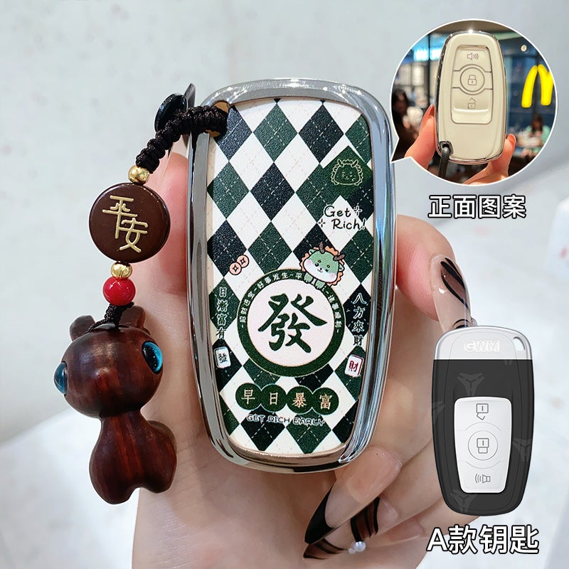 Special Great Wall Haver H6Coupe Key Set Harvard Third Generation Car Bag H2S/M6F5H9 Big Dog F7X - Image 3