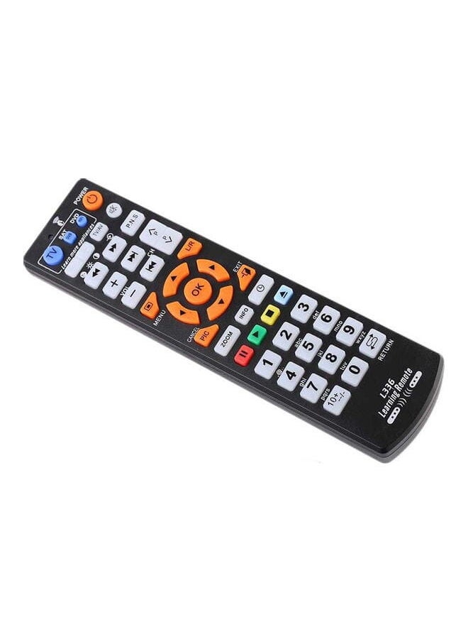 Zaboon - L336 Universal TV DVD Smart IR Learning Remote Controller with Copy Function Black - Image 1